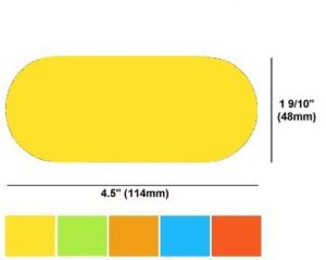 Elongated Circle MagNotes - Logovisual Ltd