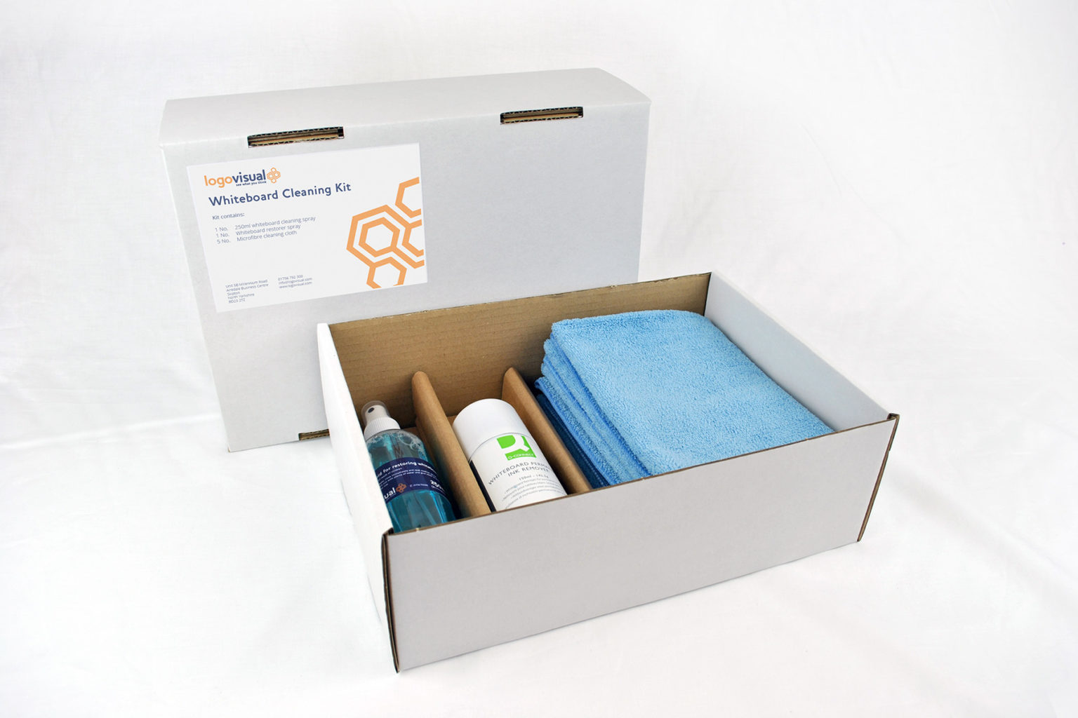 Whiteboard Cleaning Kit Logovisual Ltd
