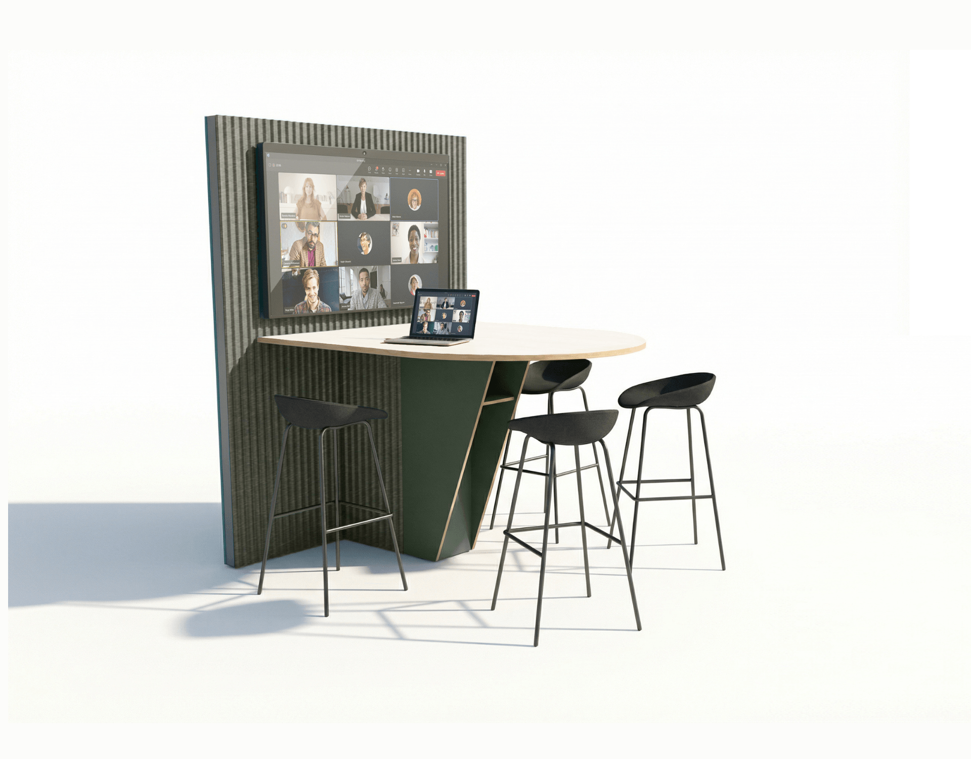 Smart meeting table image